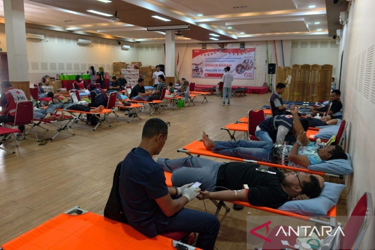 Inalum Kumpulkan 626 Kantong Darah dari Karyawan dan Warga di Batu Bara dan Toba Menyambut HUT ke-82 RI