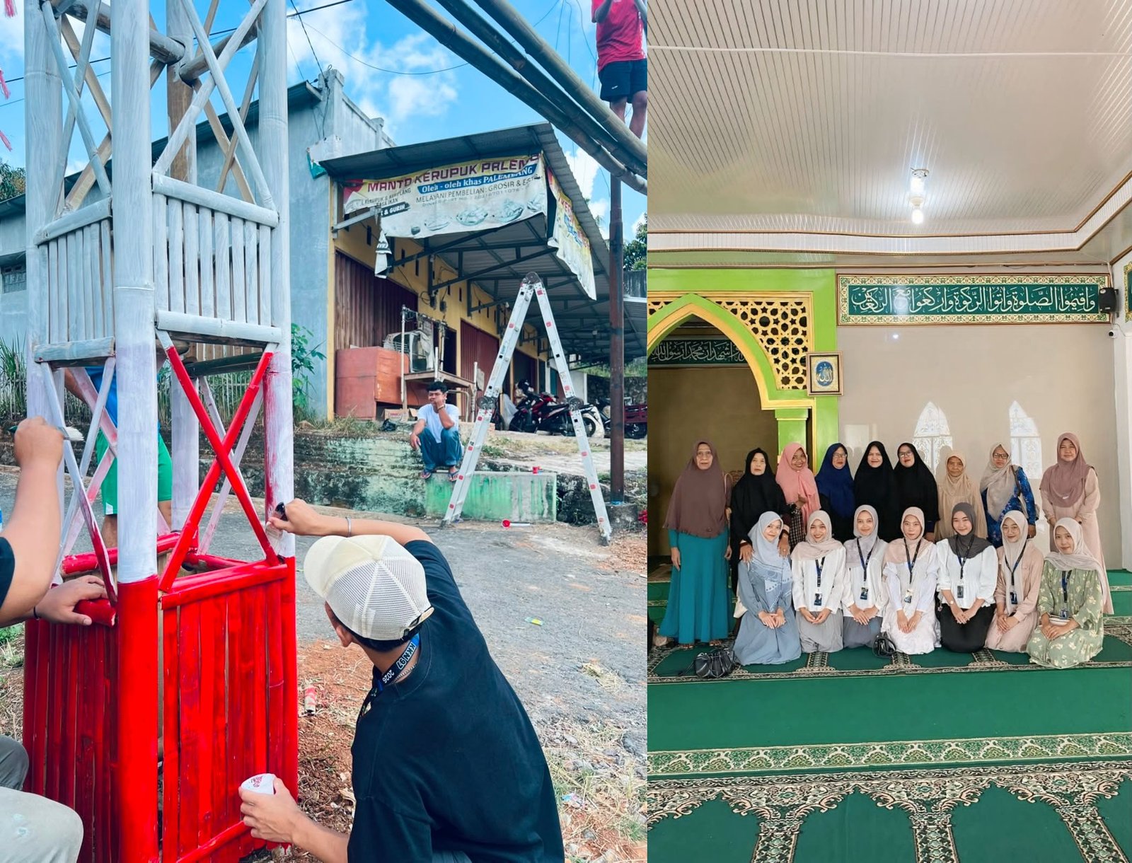 Mahasiswa KKN UIN Raden Intan Lampung Bangun Bank Sampah dan Ajar Tahsin di Kelurahan Sumber Agung, Ini Programnya