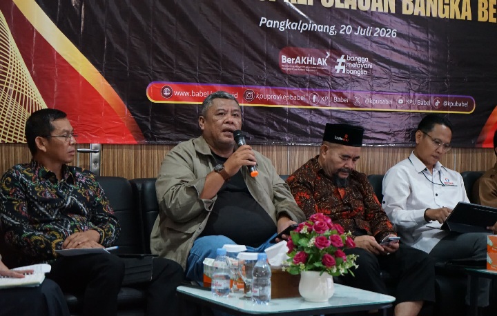 KPU Bangka Belitung Finalisasi 7 Standar Pelayanan Publik, Libatkan Akademisi hingga Wartawan