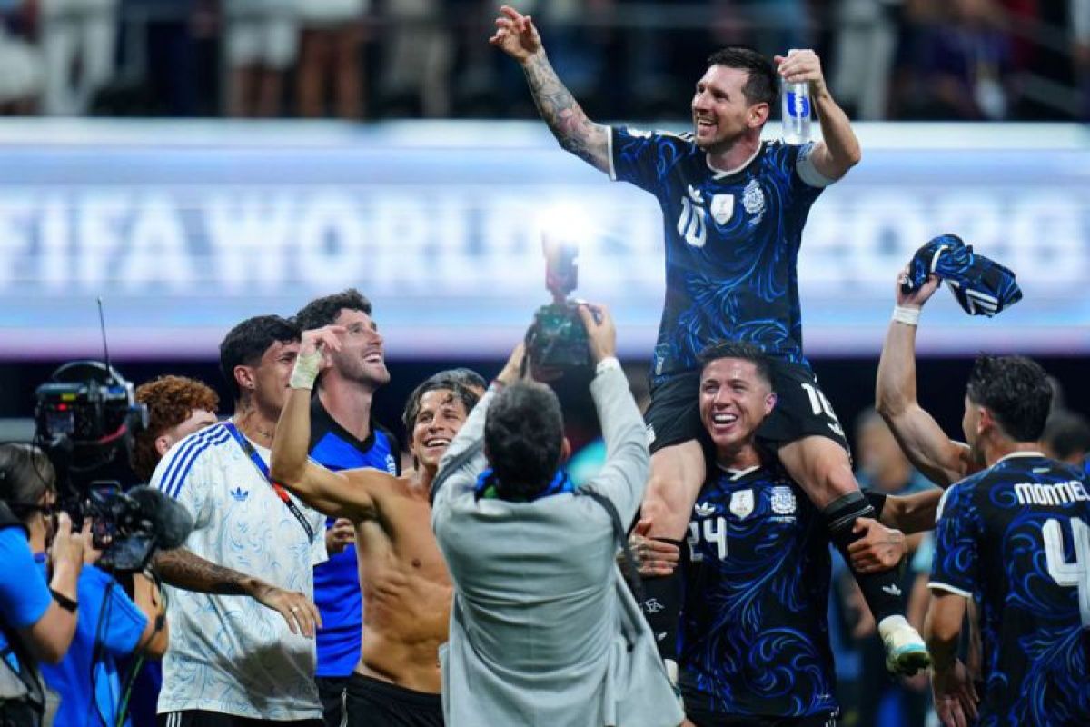 Messi Pamit dengan Gol dan 2 Assist, Argentina Tutup Laga 3-0 atas Benin
