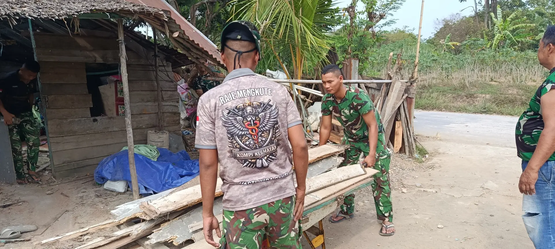 TMMD ke-129 Kodim 0418/Palembang Masuki Tahap Finishing, Ketua RT: Warga Rasakan Manfaat dan Kebersamaan dengan TNI