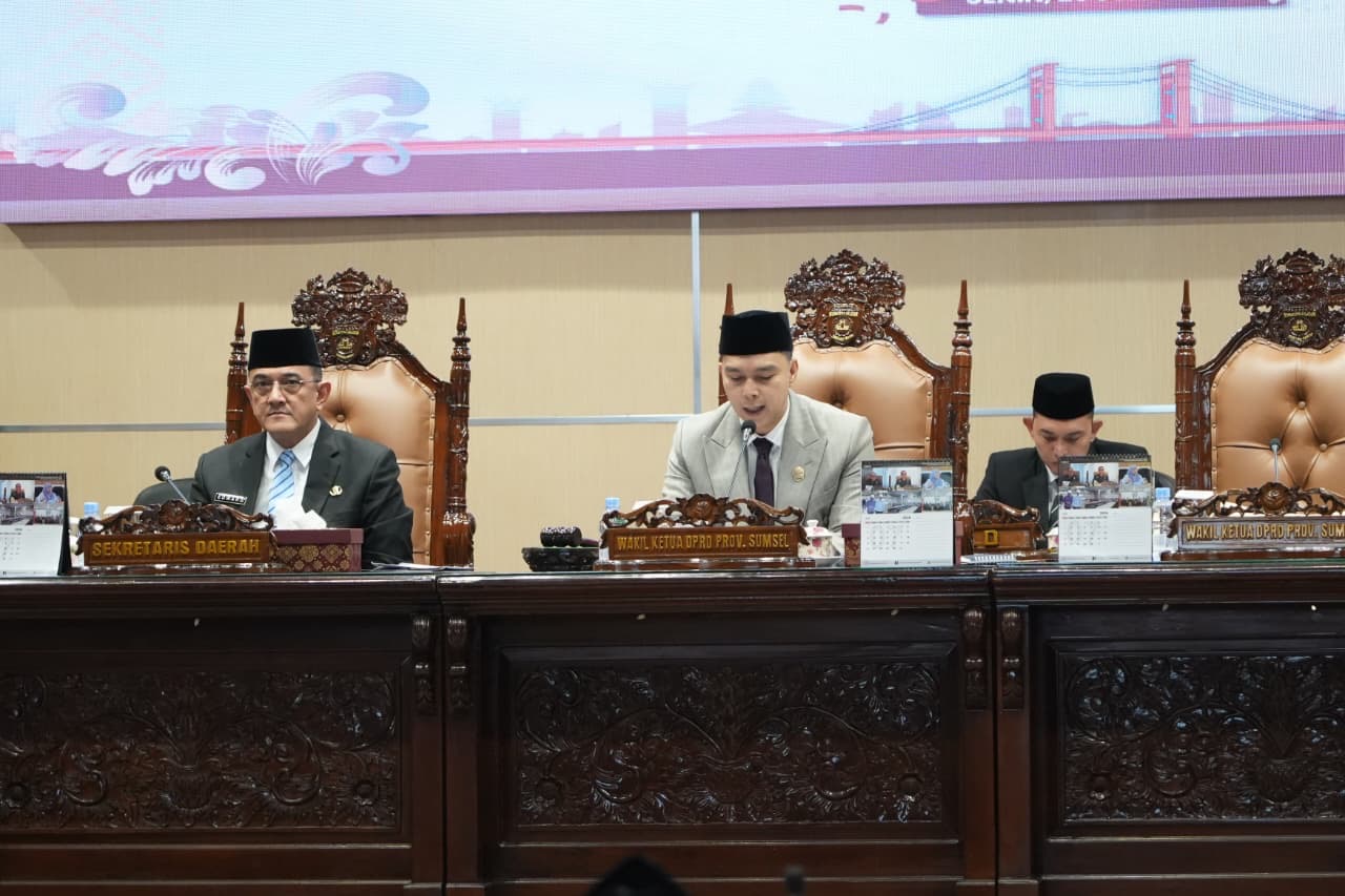 Pemprov Sumsel Sampaikan Jawaban Atas Masukan 9 Fraksi DPRD soal Raperda Pertanggungjawaban APBD 2025