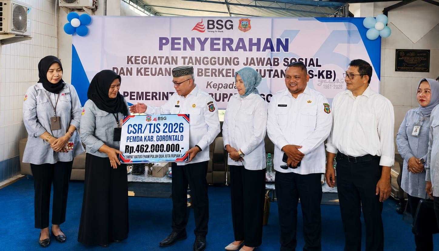 ** BSG Limboto Salurkan Rp 462 Juta untuk Pemkab Gorontalo: 163 Calon Haji dan 7 Motor Sampah Jadi Sasaran