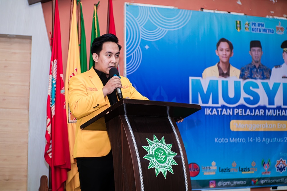 Musyda IPM Metro ke-XIII Digelar, Ketua PW IPM Lampung Minta Gagasan yang Lahir Tak Sekadar Program Seremonial