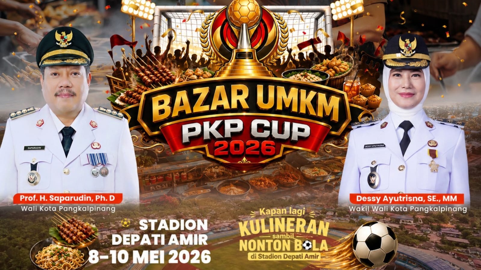 Dispora Pangkalpinang Dukung PKP Cup 2026 Pacu Ekonomi Masyarakat