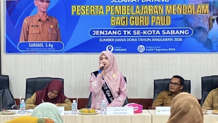 Bunda PAUD Sabang Nuri Farisal Dorong Guru TK Terapkan Deep Learning demi Kualitas Pendidikan Anak Usia Dini