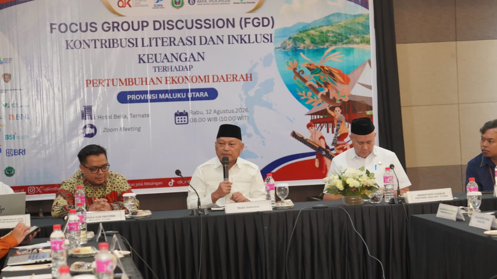 Wagub Maluku Utara Soroti Literasi Keuangan Rendah, Minta Perbankan Lebih Aktif dari Rentenir