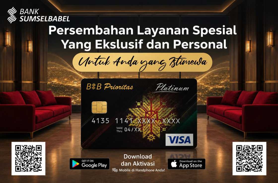 Bank Sumsel Babel Luncurkan BSB Prioritas, Layanan Perbankan Eksklusif dengan Fasilitas Antar Jemput hingga Lounge Bandara