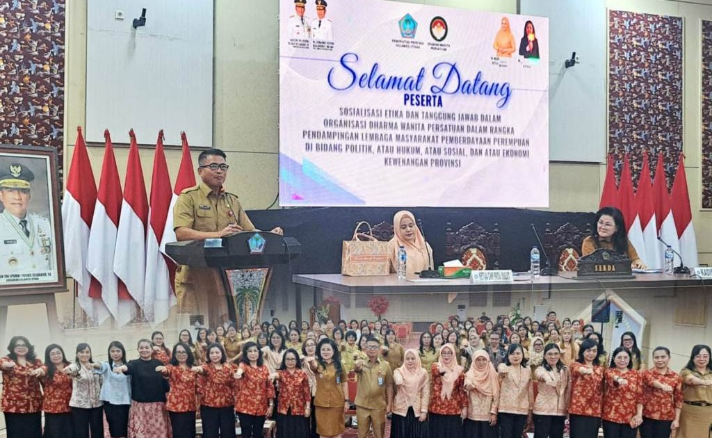 DWP Sulut Perluas Pemberdayaan Perempuan dan Aksi Sosial, Sekprov Tekankan Peran Strategis Pendamping ASN