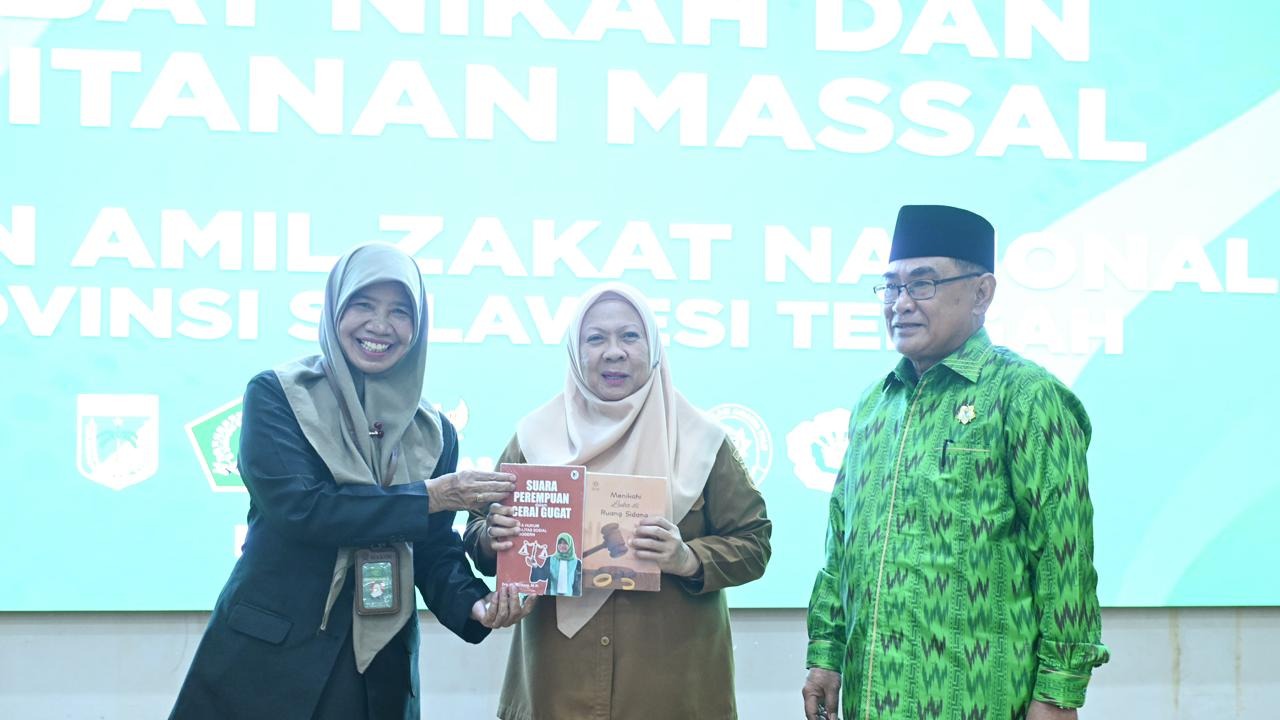 62 Pasangan di Palu Dapat Kepastian Hukum Lewat Isbat Nikah Massal, Wagub Sulteng Soroti Legalitas Pernikahan
