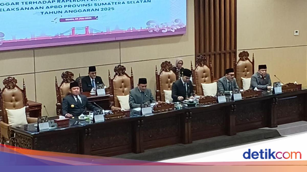 DPRD Sumsel Setujui Laporan APBD 2025, Beri 5