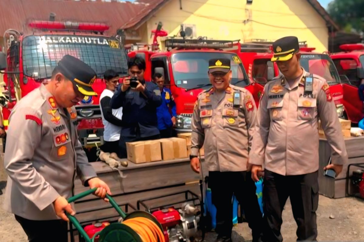 Polres Muara Enim Perketat Patroli dan Edukasi Warga di 5 Kecamatan Rawan Karhutla, Ini Ancaman Hukumnya