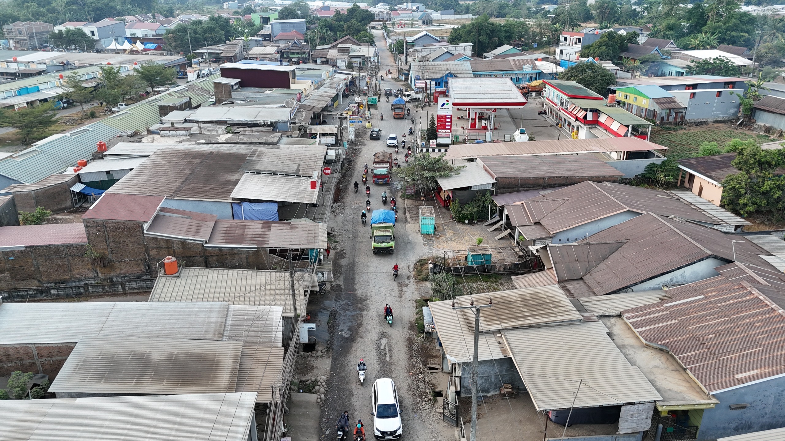 Proyek Multi Years Rp2,5 Triliun untuk 1.400 Km Jalan Provinsi Sulsel, Pembangunan Jalan Poros Moncongloe Maros Dimulai