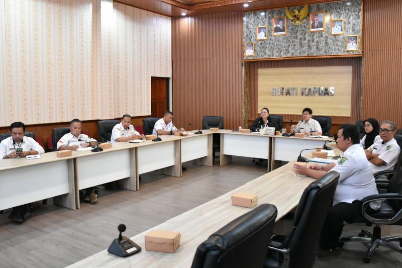 Pemkab Kapuas Inventarisasi Usulan Lokasi Wilayah Pertambangan Rakyat Emas dari 17 Kecamatan