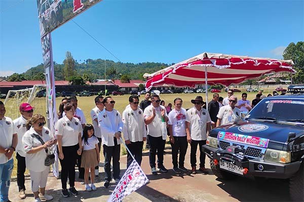 Dukung TIFF 2026, Wali Kota Tomohon Lepas 125 Peserta Rally Wisata ke Destinasi Unggulan