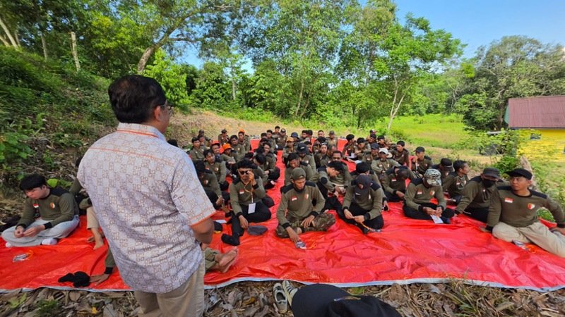 80 Kader PKS Nunukan Ikuti Kemah Bela Negara, Muhammad Nasir: Kawah Candradimuka Penjaga Perbatasan NKRI
