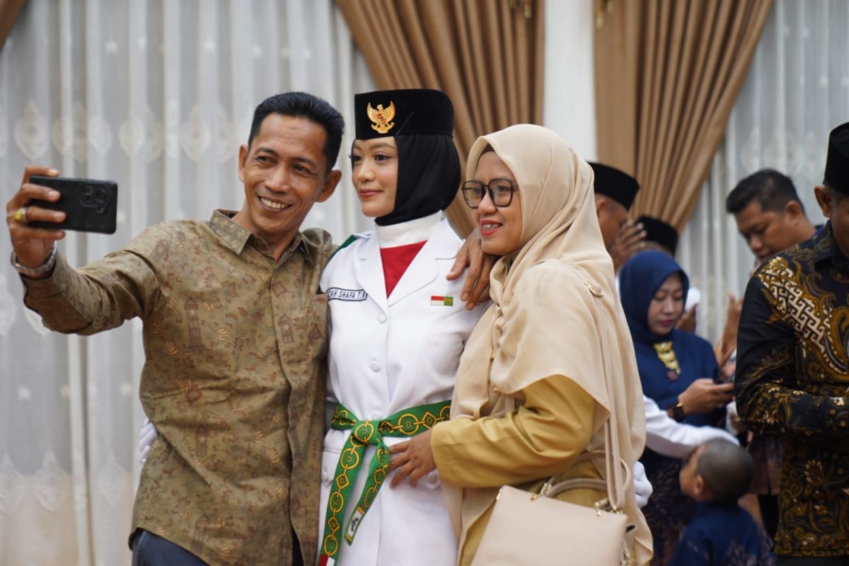 Wali Kota Pontianak Kukuhkan 56 Anggota Paskibraka 2026, Tugas Dua Hari di Stadion PSP