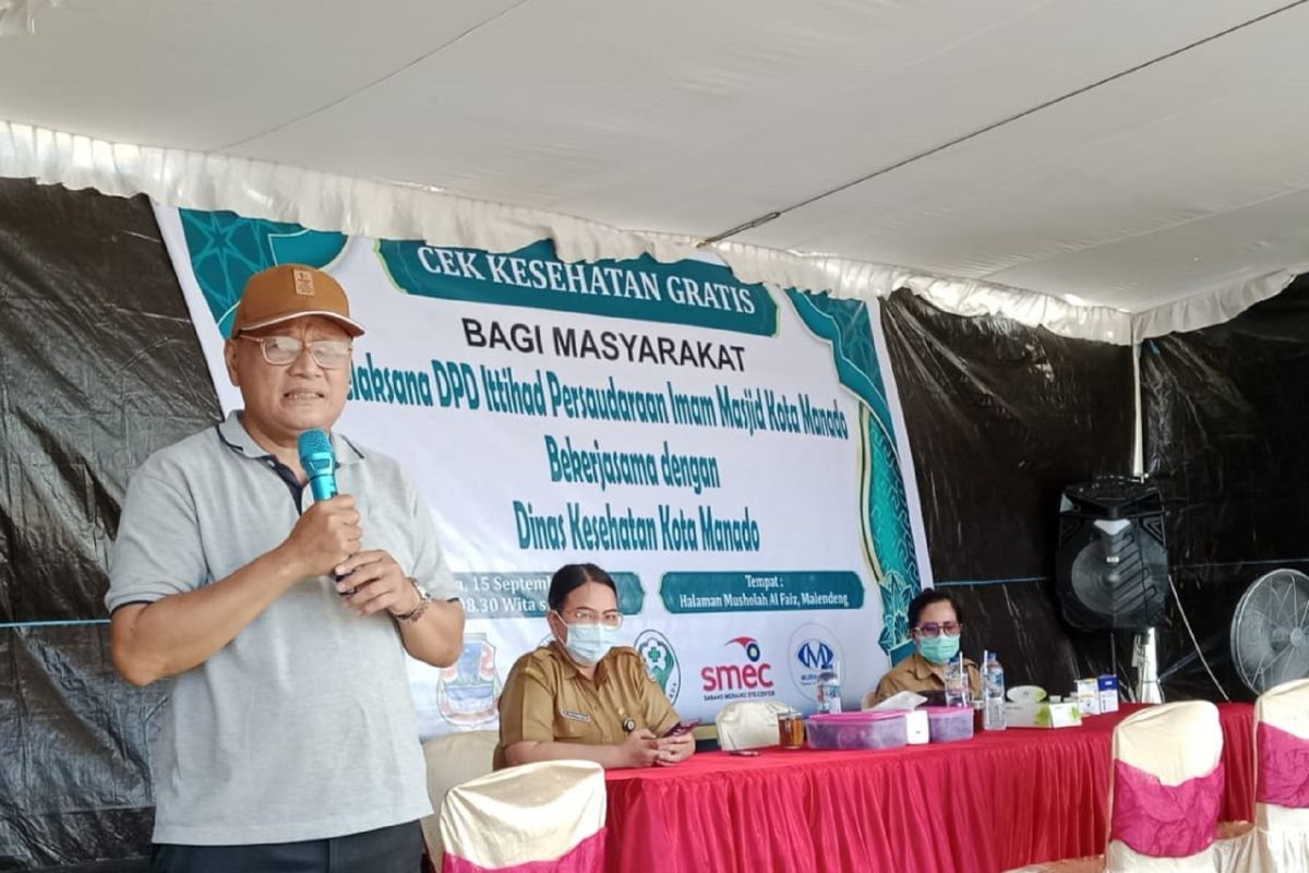 96 Warga Malendeng Manado Periksa Kesehatan Gratis, 64 Orang Dapat Layanan Mata dari IPIM