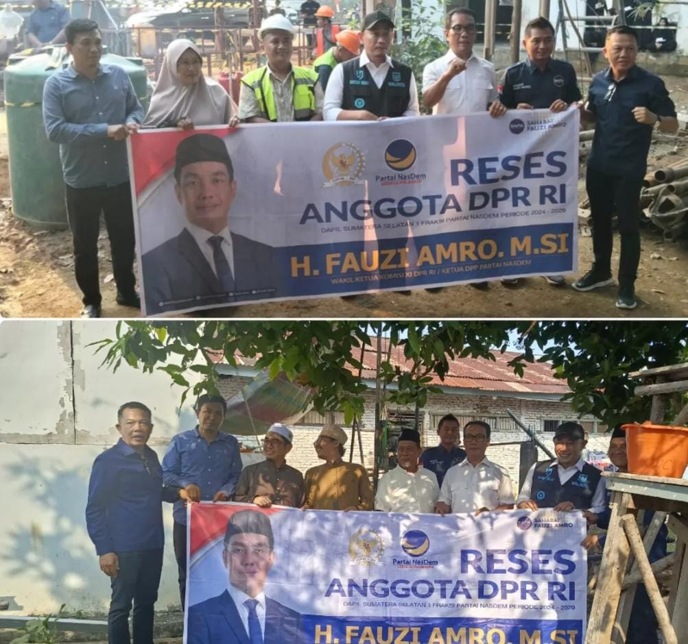 Dua Ponpes di Lubuklinggau Terima Bantuan Sumur Bor Modern, 20 Titik Disiapkan untuk Musi Rawas dan Muratara