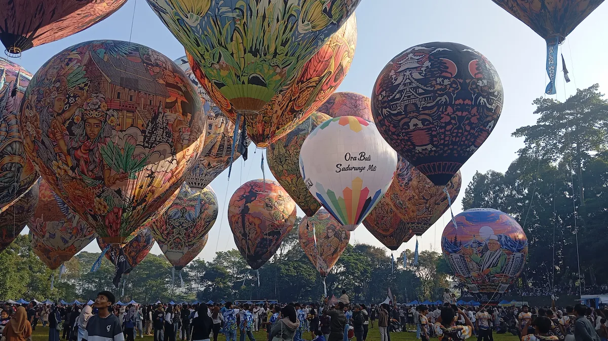 Tradisi Balon Udara Wonosobo Resmi Jadi Warisan Budaya Nasional, Java Balloon Attraction 2026 Dibuka
