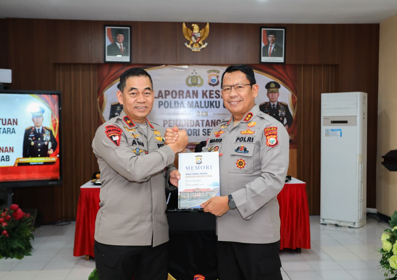 Brigjen Arif Budiman Resmi Jabat Kapolda Maluku Utara, Sejumlah Kasus Besar dan Proyek Miliaran Rupiah Menanti