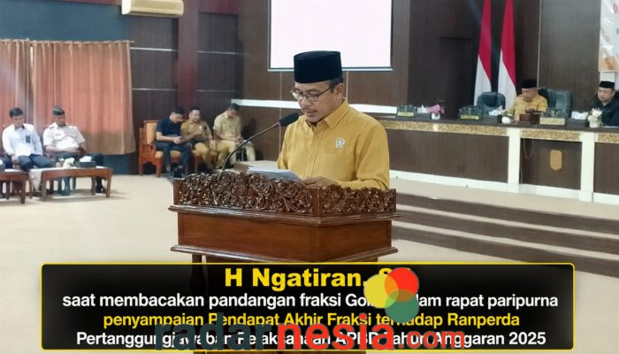 Fraksi Golkar DPRD Tebo Dorong Deposito BLUD RSUD di Bank Jambi, Soroti Tarif PDAM hingga Jalan Perintis