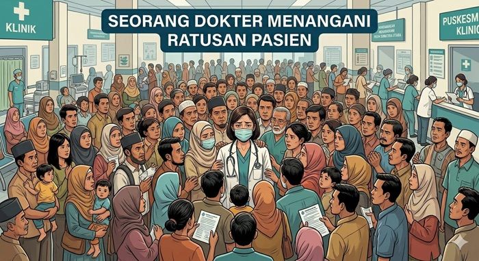 70 Persen Dokter di Sumut Terkonsentrasi di Medan, Rasio 1:900 Masih di Bawah Standar WHO