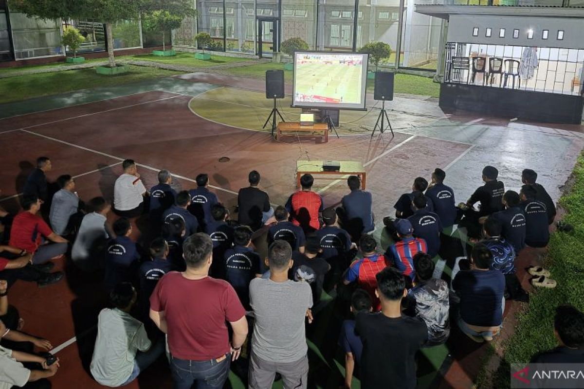 Lapas Narkotika Muara Sabak Jambi Fasilitasi 21 Warga Binaan Nobar Final Piala Dunia 2026, Bentuk Hak Rekreasional