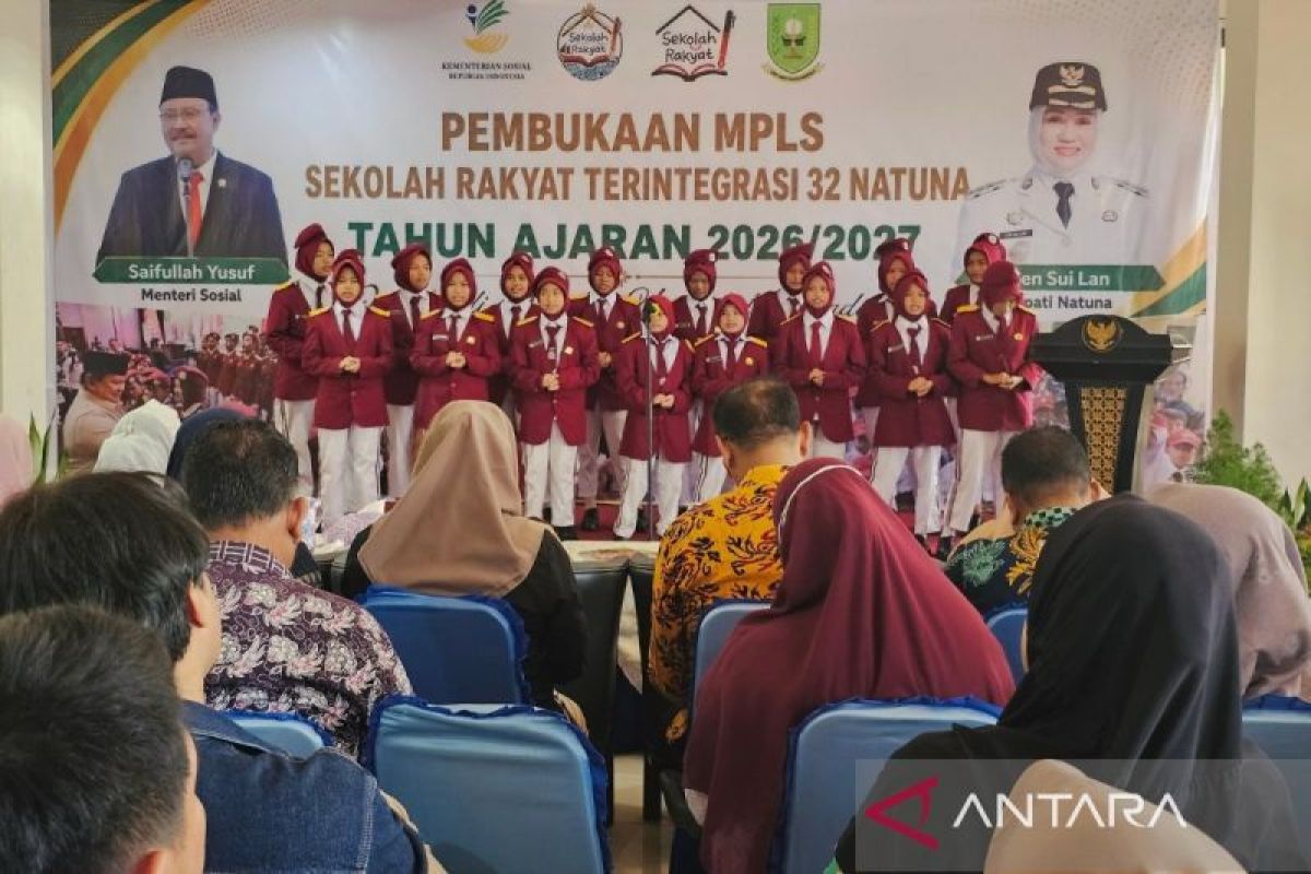 90 Siswa Baru Sekolah Rakyat Terintegrasi 32 Natuna Mulai MPLS, Belajar di Asrama Haji