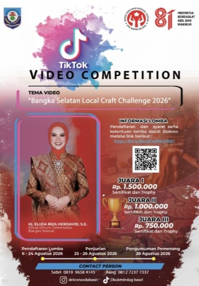 Dekranasda Bangka Selatan Gelar Kompetisi TikTok untuk Promosikan Kriya Lokal, Target Pasar Nasional