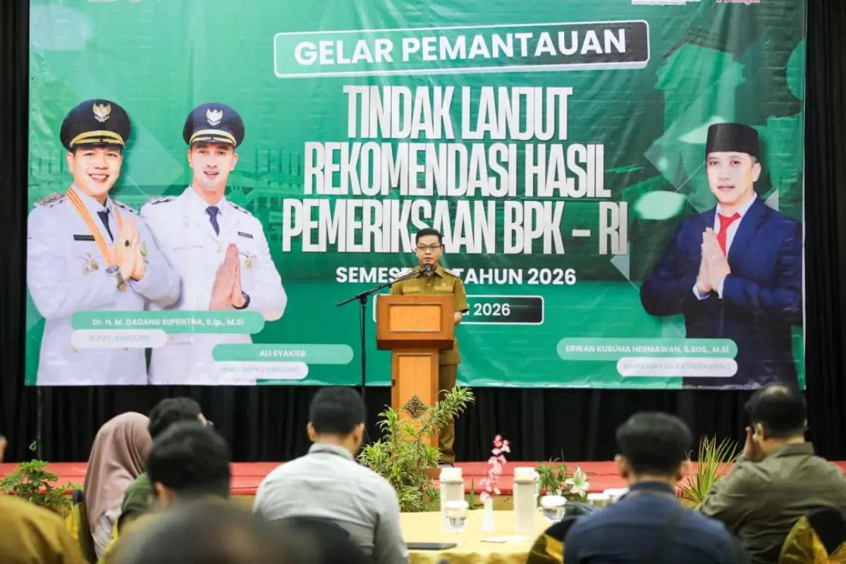 Bupati Bandung Dadang Supriatna Targetkan Seluruh OPD Tuntaskan Rekomendasi BPK dalam 30 Hari