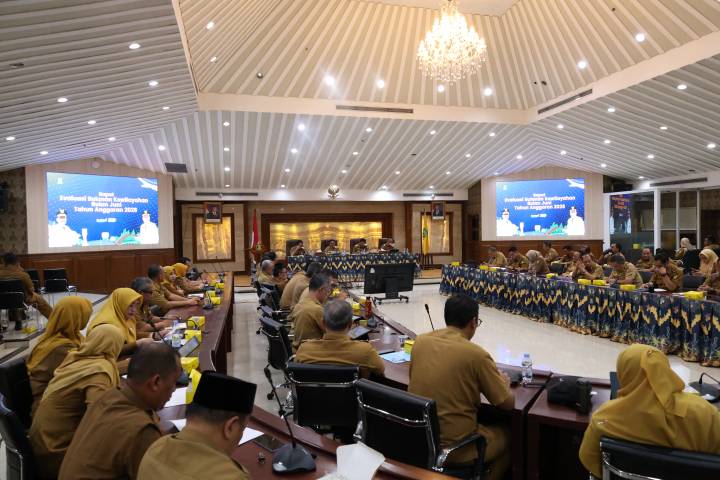 Realisasi Anggaran Pembangunan Fisik Kota Tangerang Baru 30 Persen, Wali Kota Sachrudin Minta OPD Akselerasi
