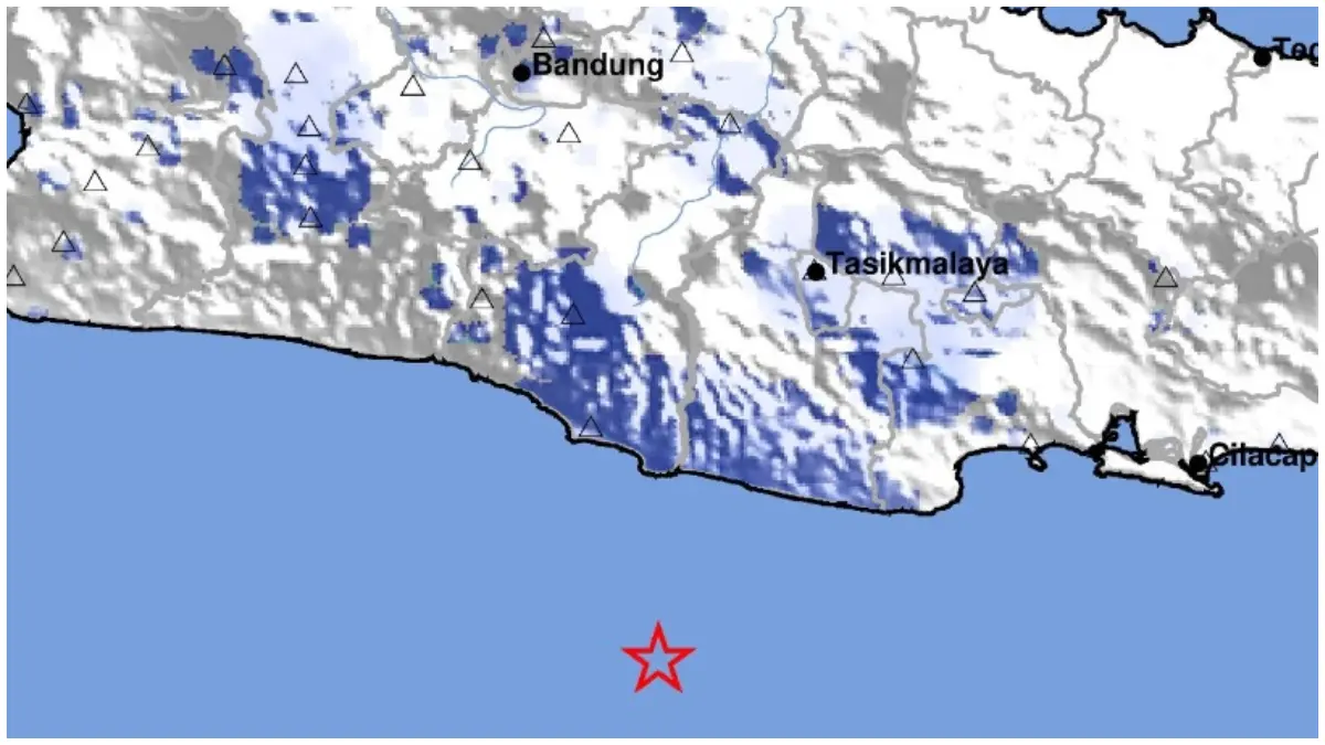 Gempa Bumi M 4,0 Guncang Pangandaran Akibat Sesar Aktif Bawah Laut, BMKG Imbau Warga Tak Panik
