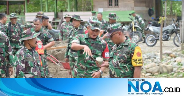 Tim Wasev TMMD Ke-129 Tinjau Langsung Pembangunan Jalan Usaha Tani dan RTLH di Pidie, Pastikan Program Tepat Sasaran