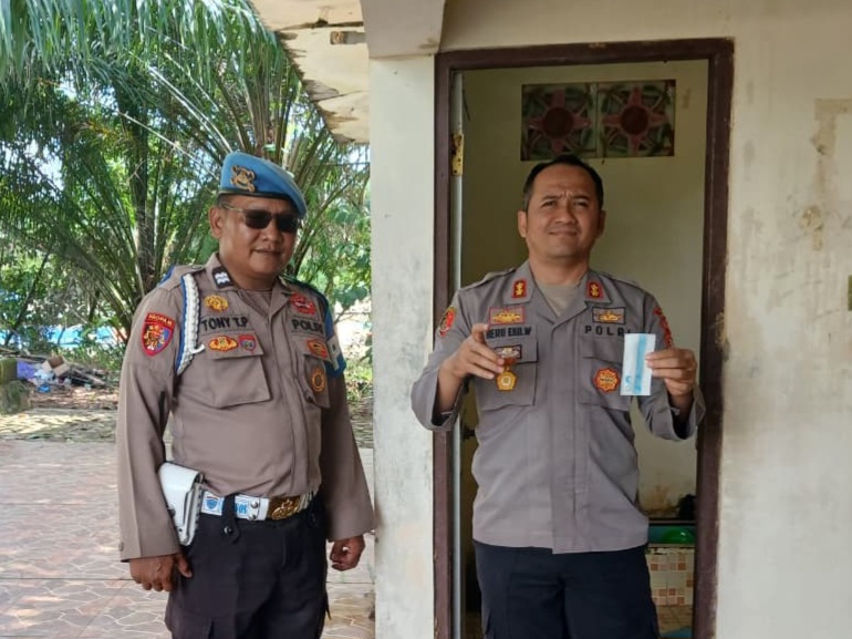 Hasil Tes Urine 224 Personel Polres Gunung Mas Nihil Narkoba, Sidak Mendadak Bidpropam Polda Kalteng