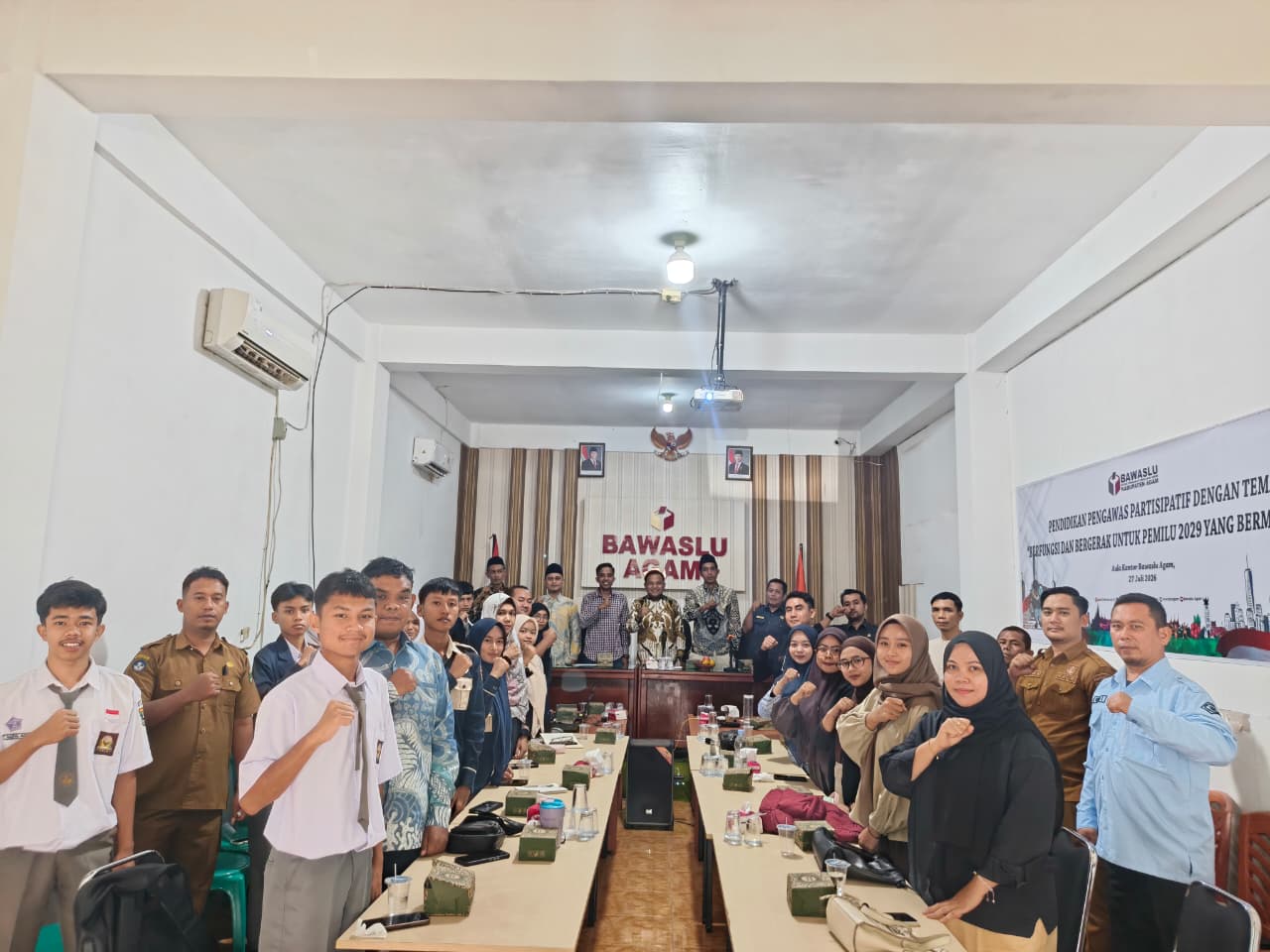 Bawaslu Agam Libatkan 24 Pemuda Jadi Pengawas Partisipatif untuk Pemilu 2029, Pendidikan Dimulai 2026