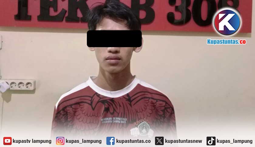 Gembok Kos Rusak Jadi Celah, Pelajar di Metro Lampung Kehilangan Laptop Axioo Rp 3,5 Juta, Polisi Bekuk Tersangka