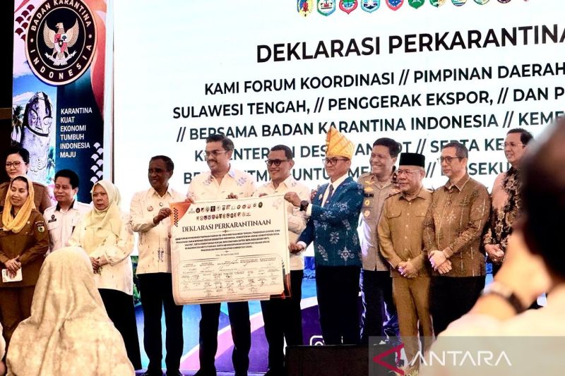 Barantin Gaet 1.000 UMKM Sulteng Ikut Klinik Ekspor, Durian Beku Tembus China Rp871 Miliar