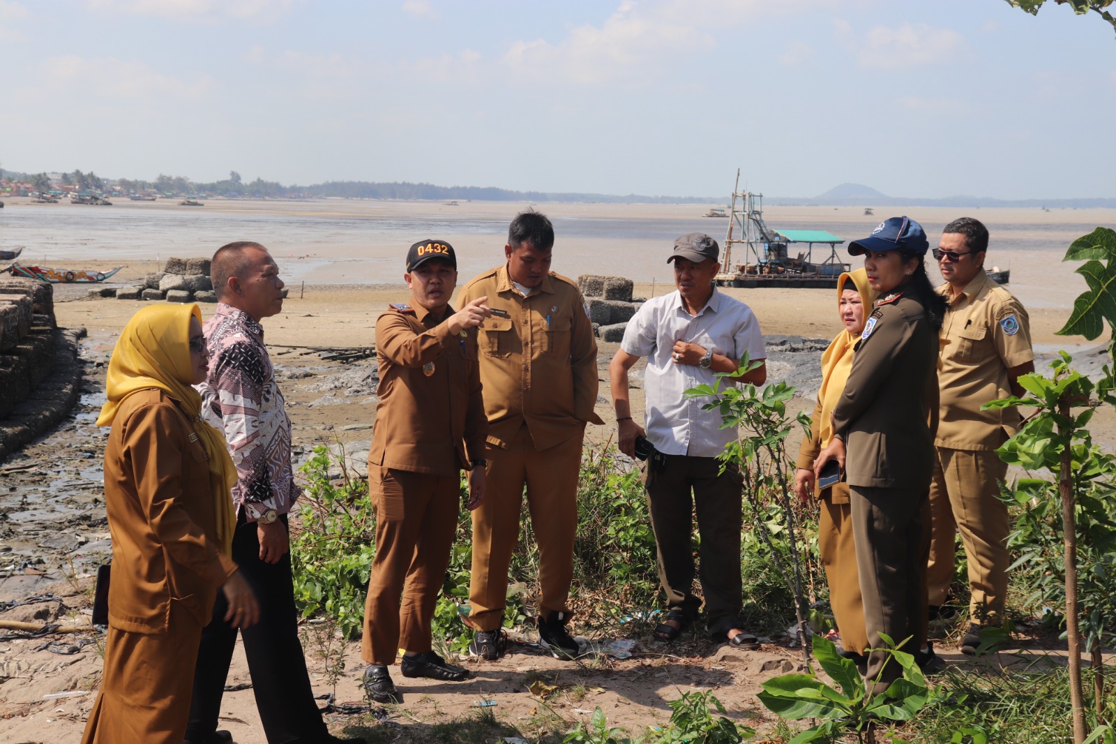 Pemkab Bangka Selatan dan BNNK Percepat Pembentukan Posko Terpadu P4GN di Kampung Sukadamai, Tim Lakukan Survei Kelayakan