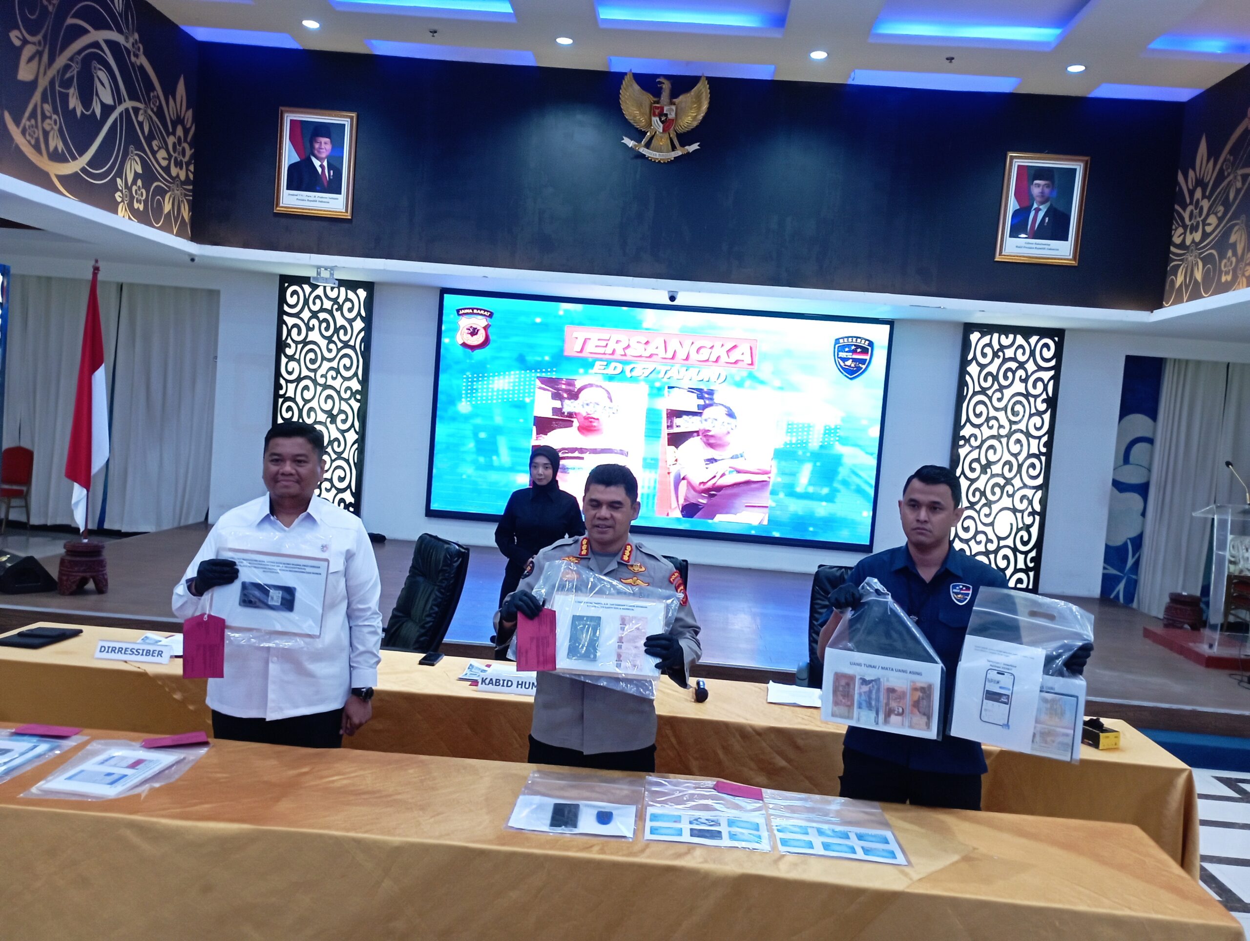 Ditressiber Polda Jabar Bongkar Sindikat Love Scam Kripto Jaringan Kamboja, Dua Tersangka Dibekuk, Kerugian Korban Rp4,8 Miliar