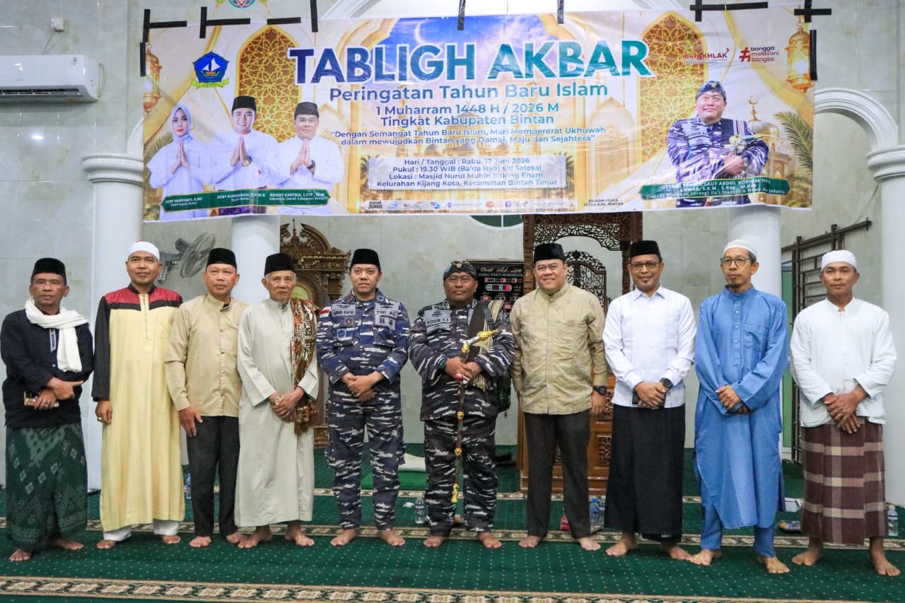 Sekda Bintan Ronny Kartika Ajak Masyarakat Pererat Ukhuwah di Peringatan 1 Muharram 1448 Hijriah