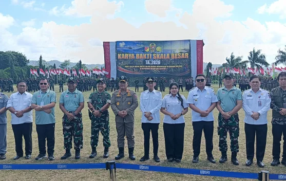 Gubernur Sulut Yuluis Selvanus Resmikan Karya Bakti Skala Besar TNI AD di Talaud dan Sangihe, Bangun Jembatan Hingga Mikrohidro