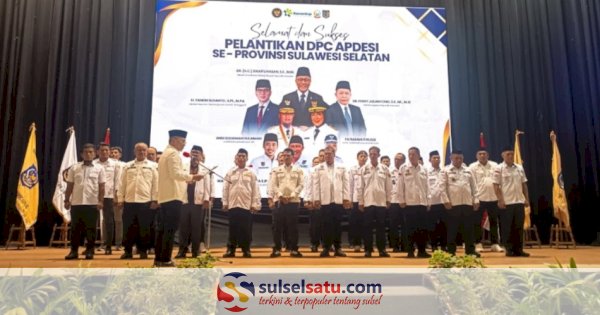 APDESI Sulsel Resmi Dilantik, Ketua DPD Wahyudin Mapparenta Minta Dana Desa Ditambah dan Relaksasi Pembayaran Koperasi Merah Putih