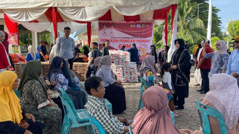 GPM Banda Aceh Diserbu Warga, Telur dan Beras Subsidi Rp 50 Ribu per Paket