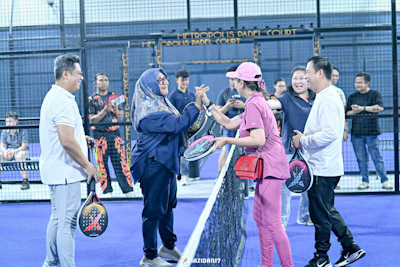 Metropolis Town Square Resmikan Lapangan Padel Indoor Premium di Lantai 3, Tarif Mulai Rp 150 Ribu per Jam