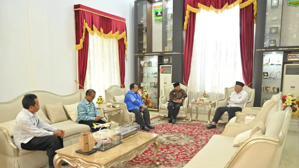 Ketua PTA Padang Nur Khazim Pamit ke Gubernur Sumbar, Pindah Tugas ke Palembang