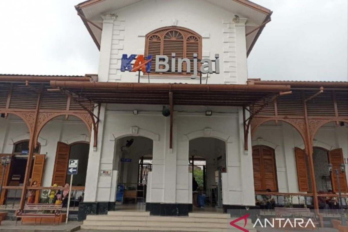 Stasiun Binjai Layani 9.985 Penumpang per Hari, KAI Sebut Perannya Bergeser dari Angkutan Perkebunan