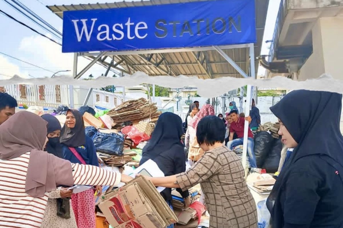 Bank Sampah Kendari Kumpulkan 23,6 Ton Limbah Anorganik dari ASN Sepanjang September 2026