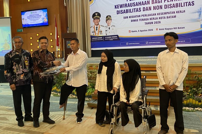 Disnaker Batam Gelar Pelatihan Kerja Perdana untuk 95 Penyandang Disabilitas, Siapkan Kompetensi Industri