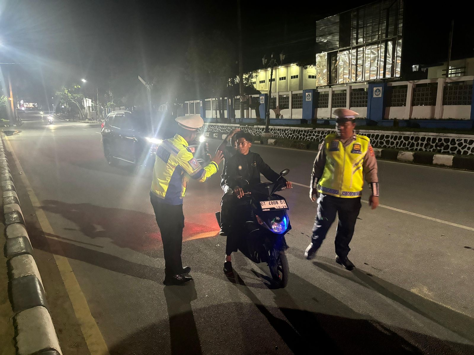 Ditlantas Polda Sultra Terjunkan Personel Patroli di Malam Minggu, Target Balap Liar dan Knalpot Bising di Kendari